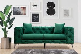 Atelier Del Sofa Como - Sofá de 2 plazas Verde